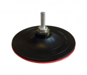 Holder for sandpaper disc ?125 with pin