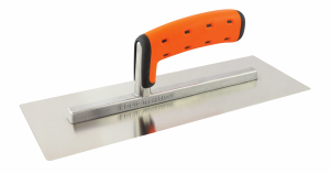 Professional series stainless steel plastering trowel 