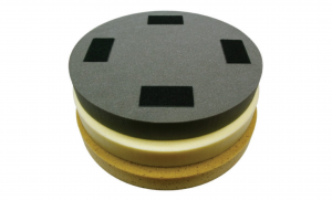 Sponge plaster smoothing disc