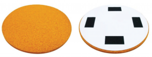 Rubber sponge smoothing disc 18mm 